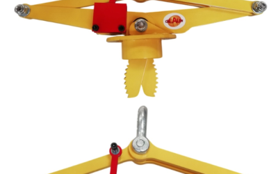 Pince prise interne pour bobines, CMU: 80 kg
